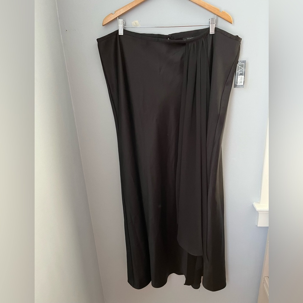 Alex Evenings Black  Maxi‎ Skirt for Cocktail